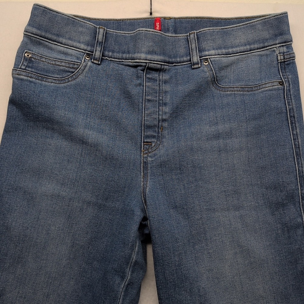 Spanx Flare Jeans Womens XL High Rise Pull On Stretch Pants - Picture 2 of 11